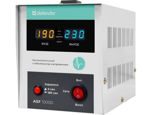 Стабилизатор напряжения Defender ASF 1000D (99035)